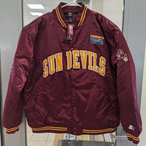 Arizona State ASU Sun Devils Starter Jacket NWT